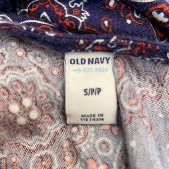 old Navy Printed Double V-Neck Sundress Sz S - Picture 11 of 12